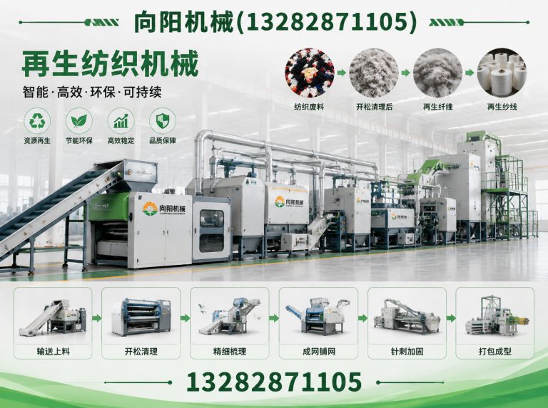 揭阳再生纺织机械展示图